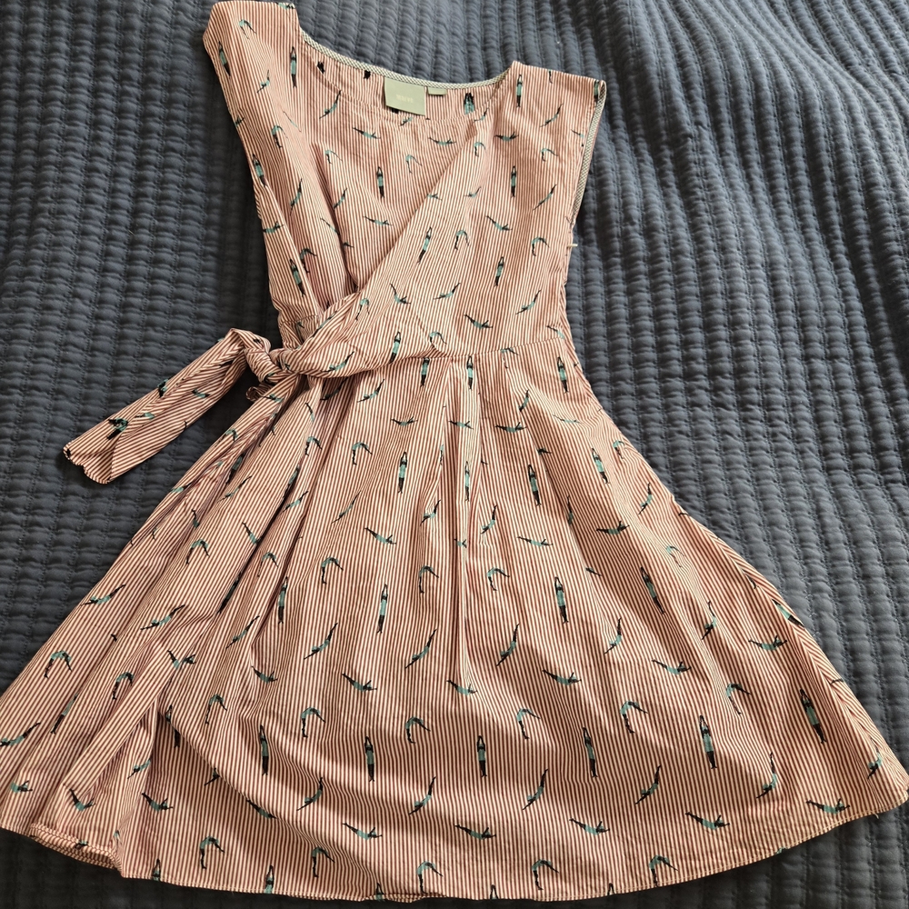 Anthropologie Maeve Bathing Beauty Dress Size 2 - Picture 4 of 10